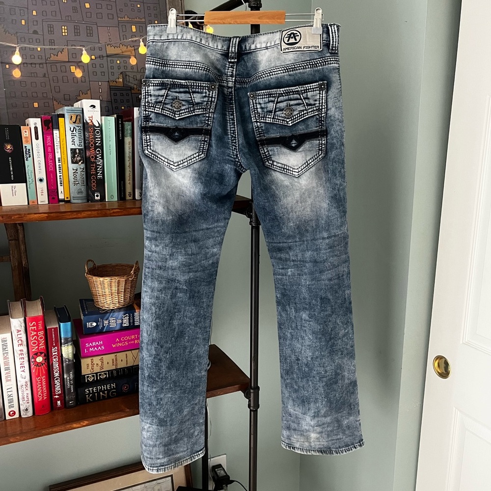 Men’s American Fighter Heritage Bootcut Buckle Jeans 32x30